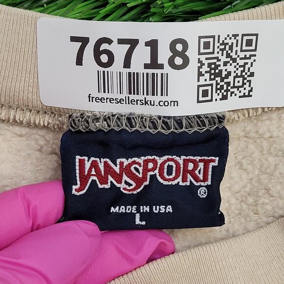 Vintage 90s Rutgers University Sweatshirt Large 24x26 Baggy - Picture 7 of 14